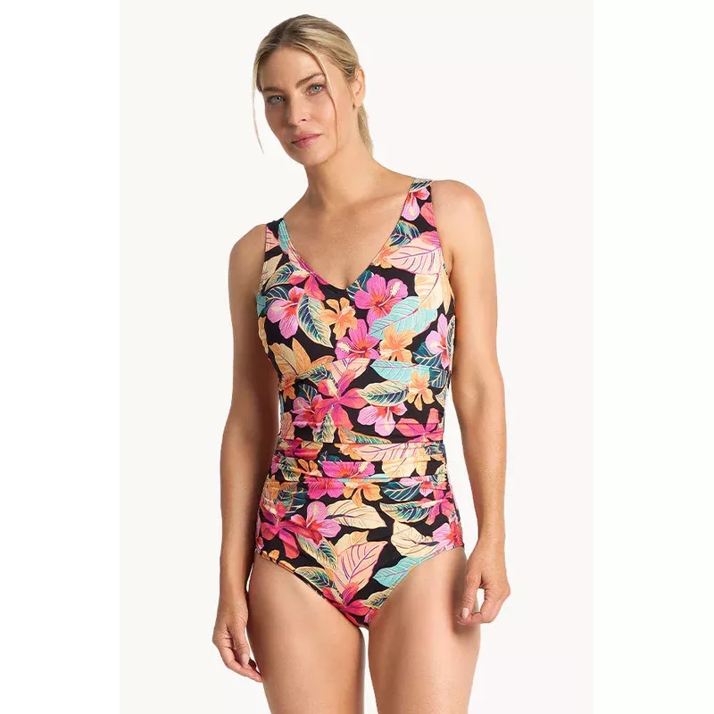 Phuket F/g Cup Multi Ruched One Piece