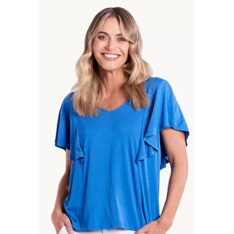 Plain Florence Frill Tee