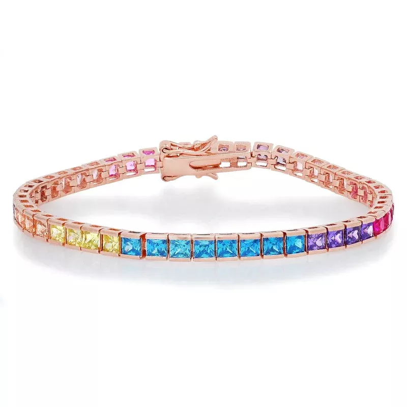 RAINBOW TENNIS BRACELET