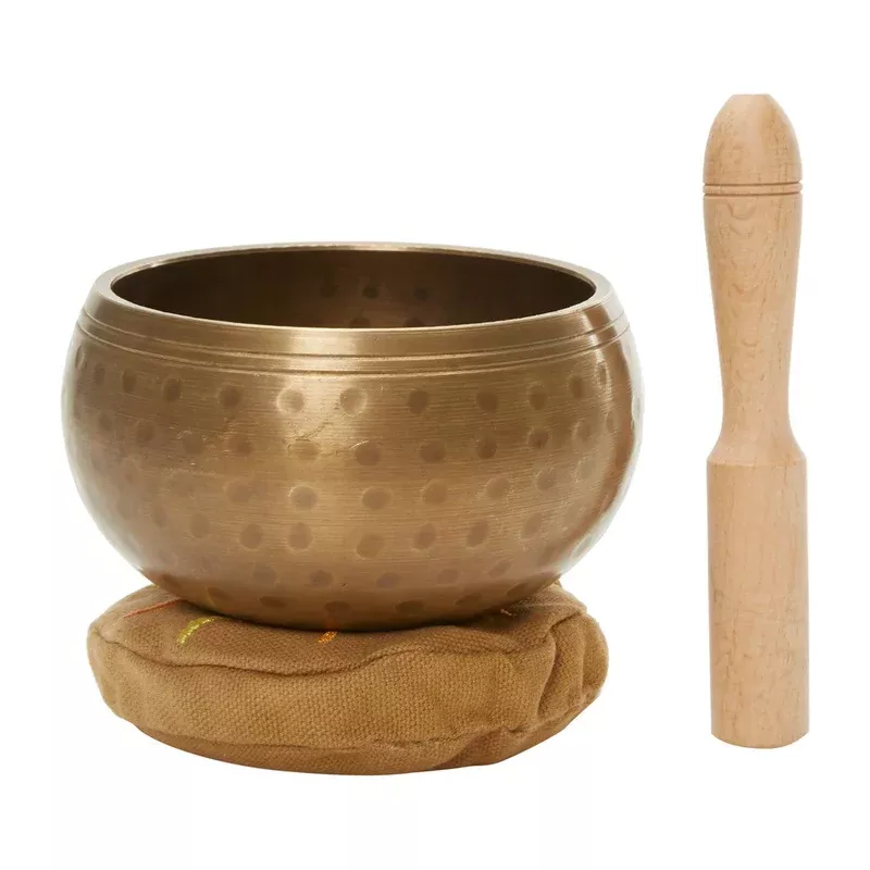 Sacred Space 3.5″ Hammer Style Cast Singing Bowl