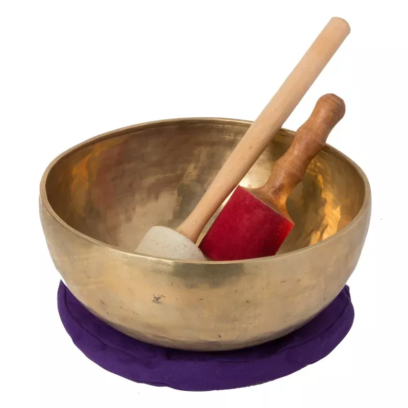 Sacred Space Master Healing Grade: Tibetan Singing Bowl (note G)