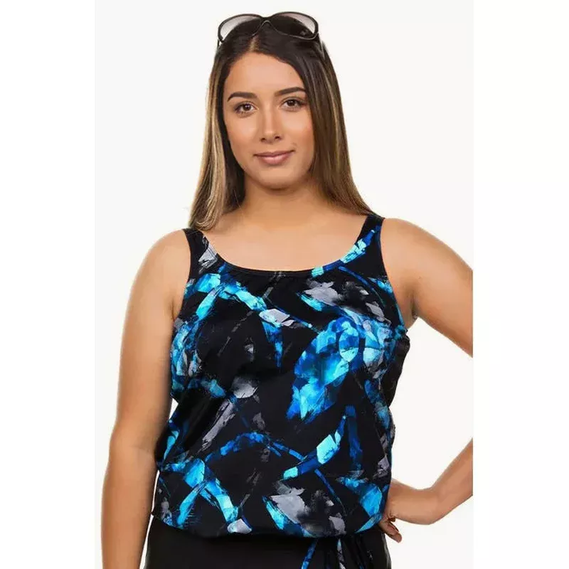 Sapphire Crystals Tankini Separate