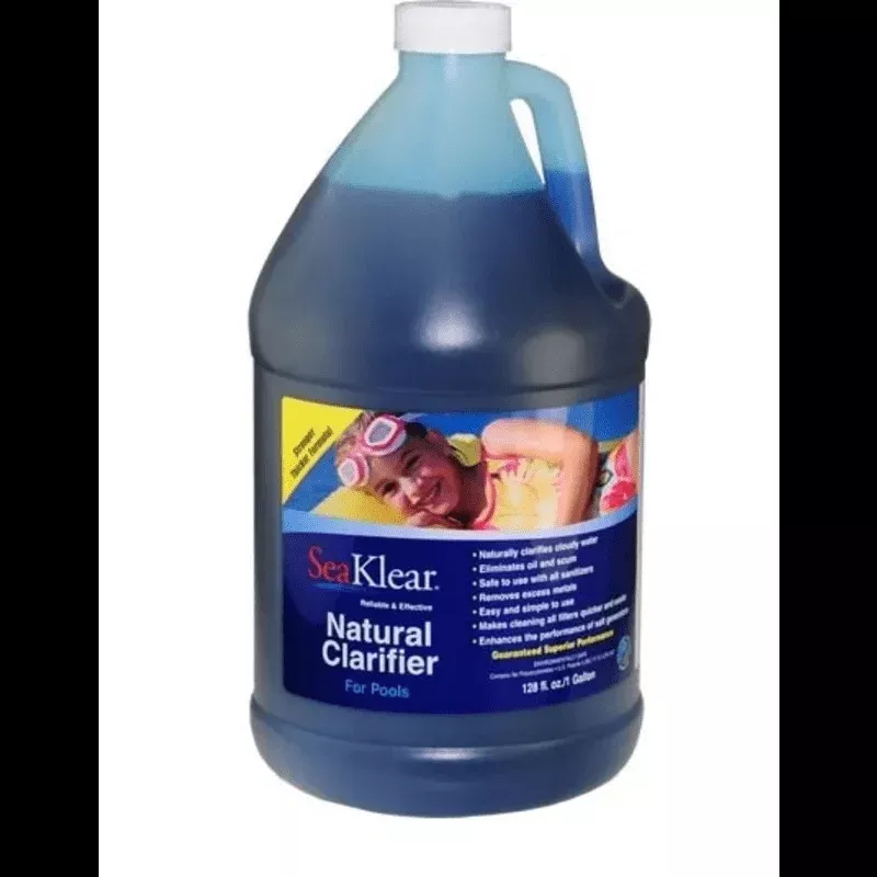 SeaKlear90302SKRChitosan ClarifierFor Pool, 1 Gallon Bottle 4 Count
