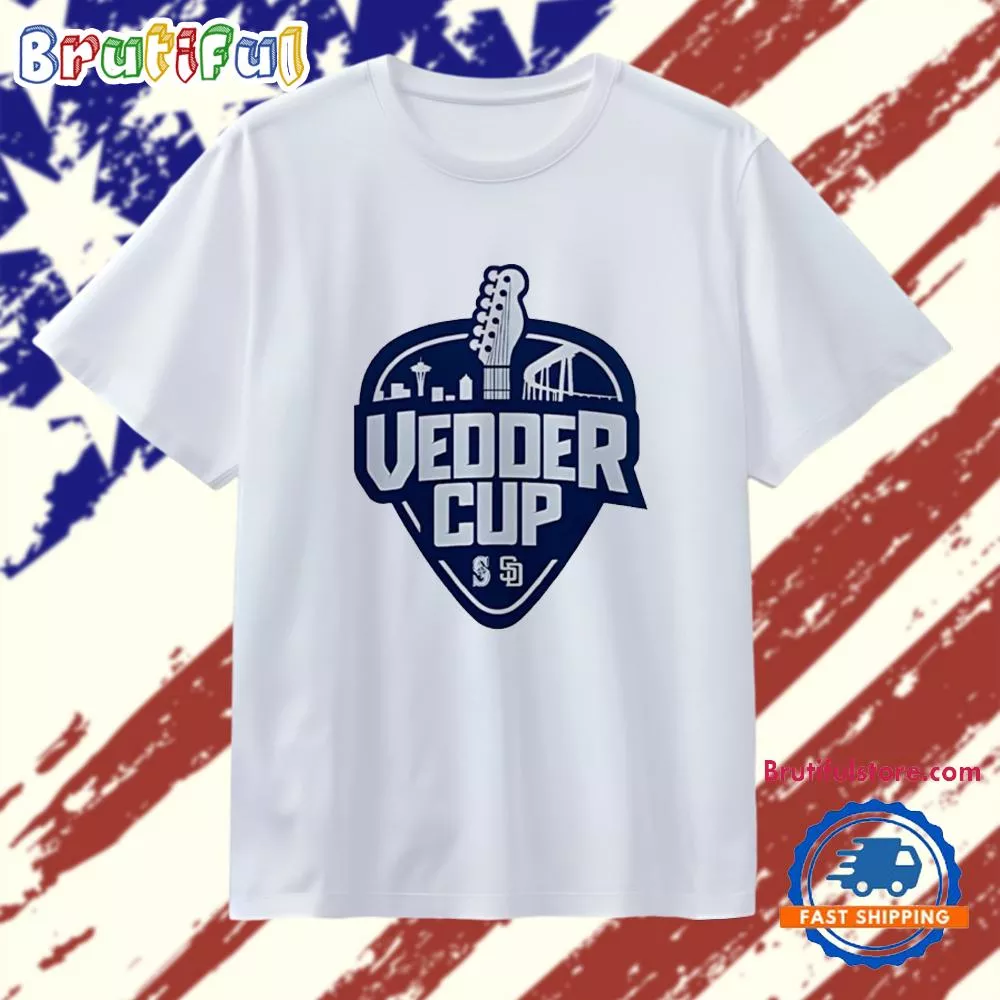 Seattle Mariners x Happy Vedder Cup T Shirt