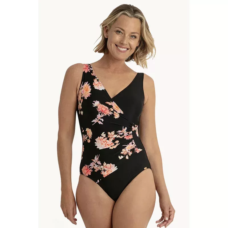 Select Floral Surplice One Piece