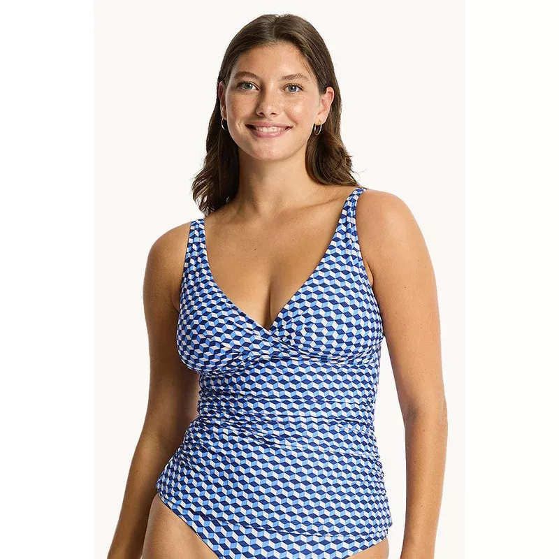 Solara Cross Front Tankini Separate