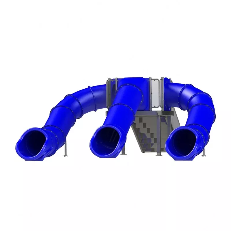 Spectrum Triple Flume Rear Stair Pool Slide