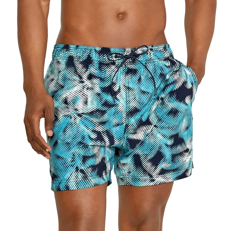 Speedo Men’s 16″ Printed Palm Swim Trunks