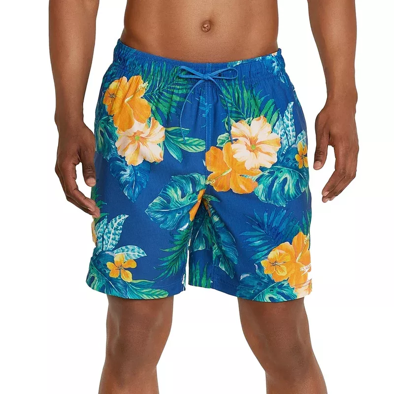 Speedo Men’s 18″ Printed Swim Trunks