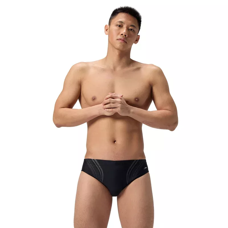 Speedo Men’s Printed Movement Brief Swimsuit