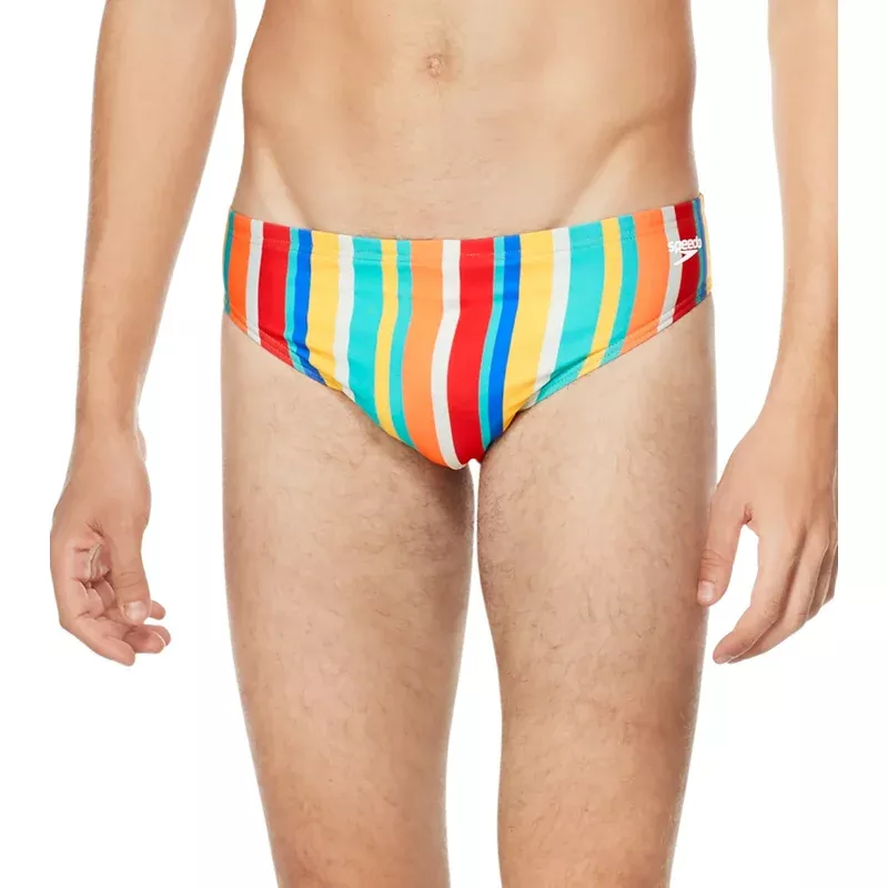 Speedo Vibe Men’s Printed One Brief Swimsuit