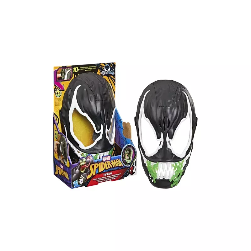 Spider-Man Marvel Venom Versus Mask – Glow-in-the-Dark Features