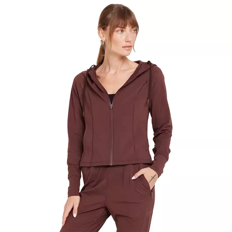 Spiritual Gangster Warm Core Zip Hood Jacket