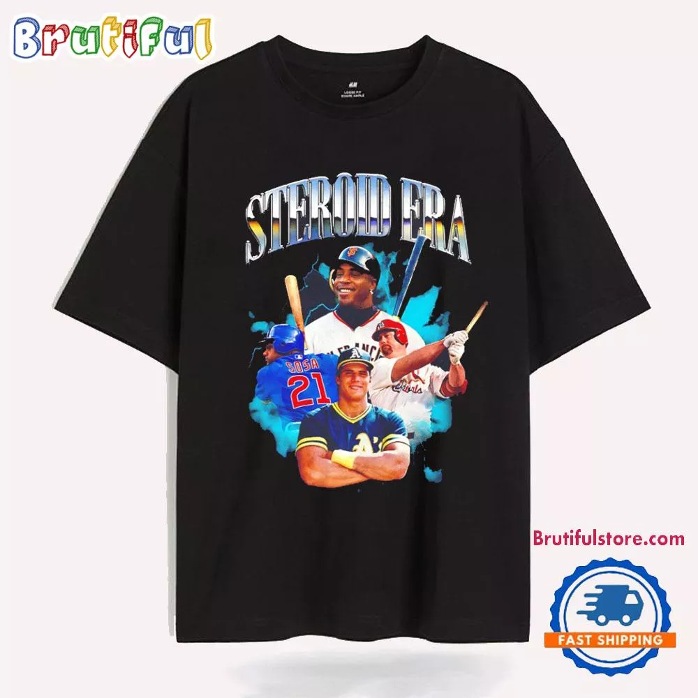Steroid Era Baseball Graphic 2025 T Shirt