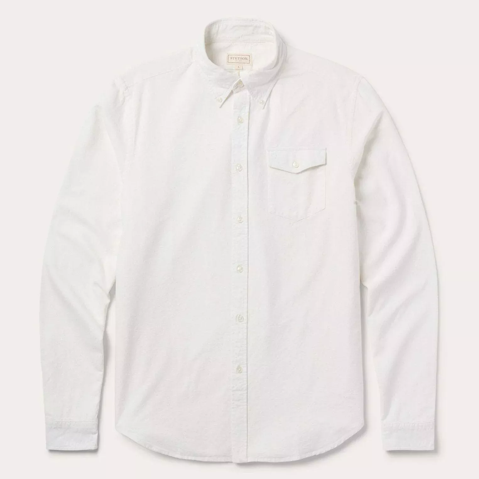 Stetson Peached Oxford Button-Down Shirt