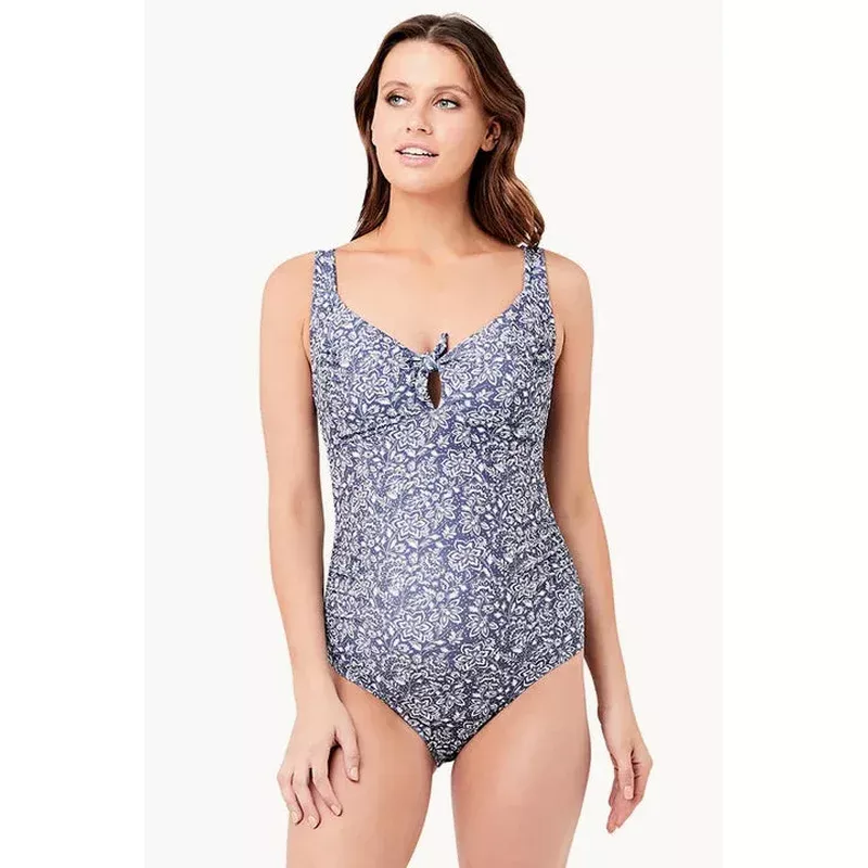 Stormi Tie Front One Piece