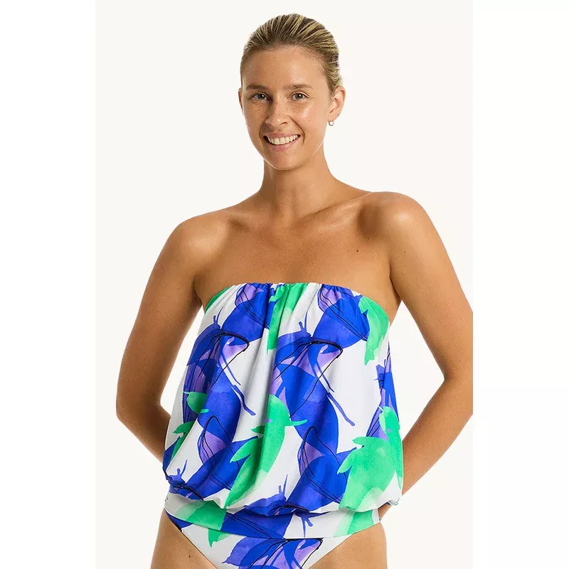 Sublime Blouson Bandeau Tankini Separate