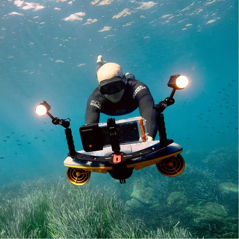 Sublue Navbow / Navbow+ Accessory KitComplete Underwater Photography Bundle (30-Piece Set)