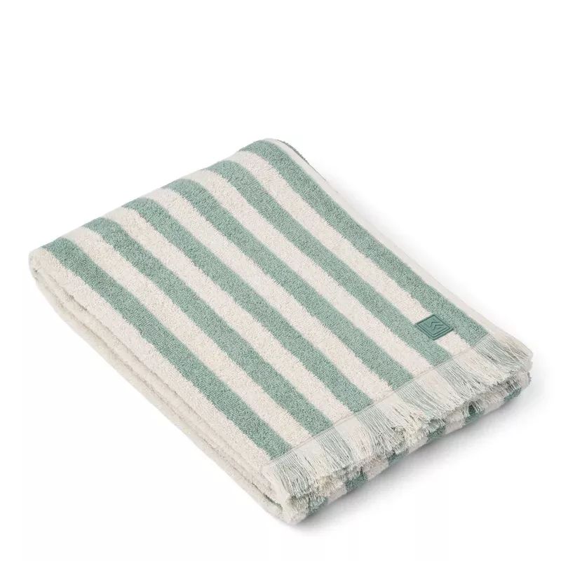 Summer beach towel – Peppermint / creme de la creme