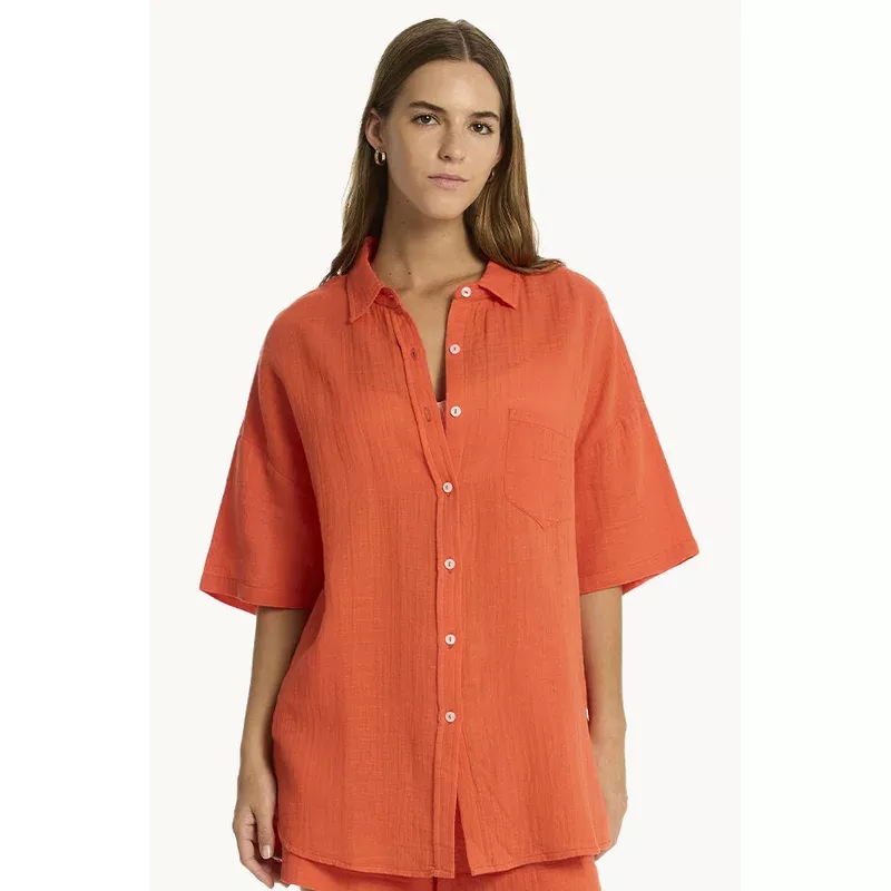 Sunset Aloha Shirt