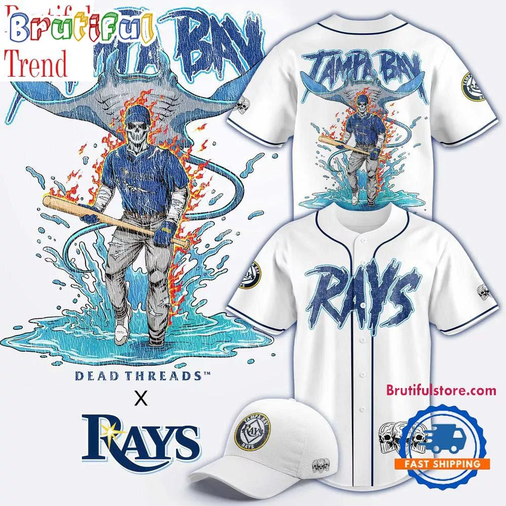 Tampa Bay Rays Dead Threads Night 2025 Baseball Jersey