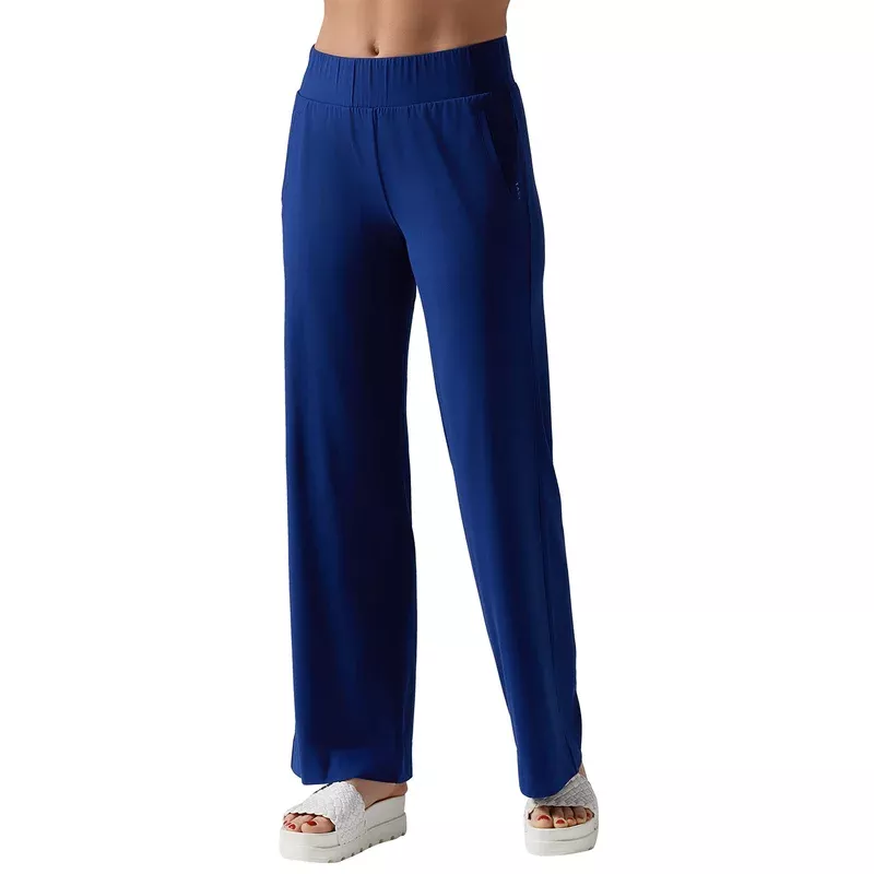 Tavi Brushed Tec Knit Wide Leg Pant