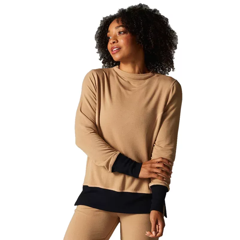 Tavi Cozy Funnel Neck Sweatshirt