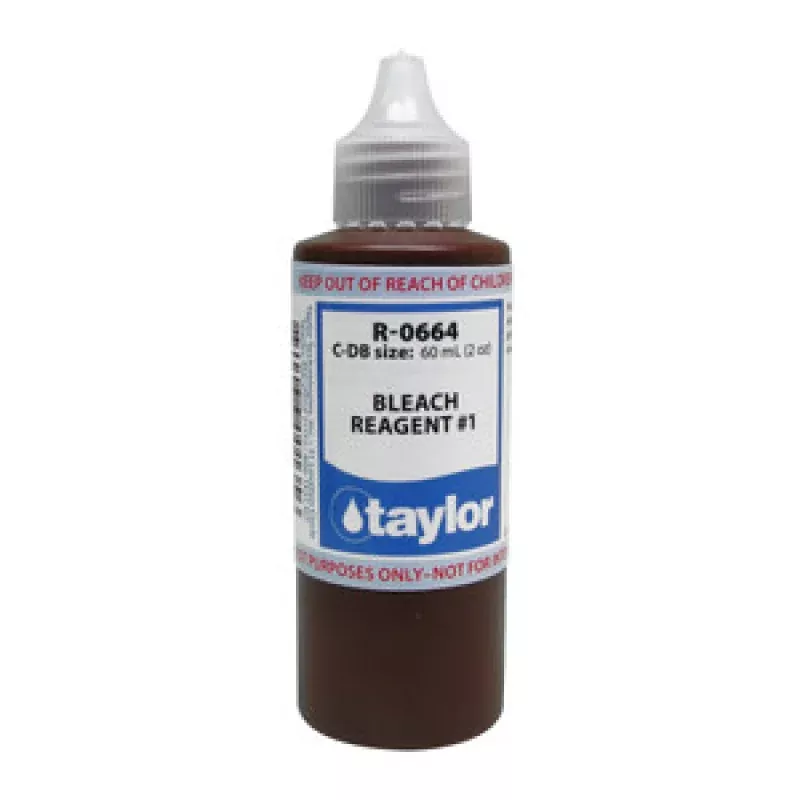 Taylor Bleach #1 Reagent – 2 Oz (60 mL) Dropper Bottle