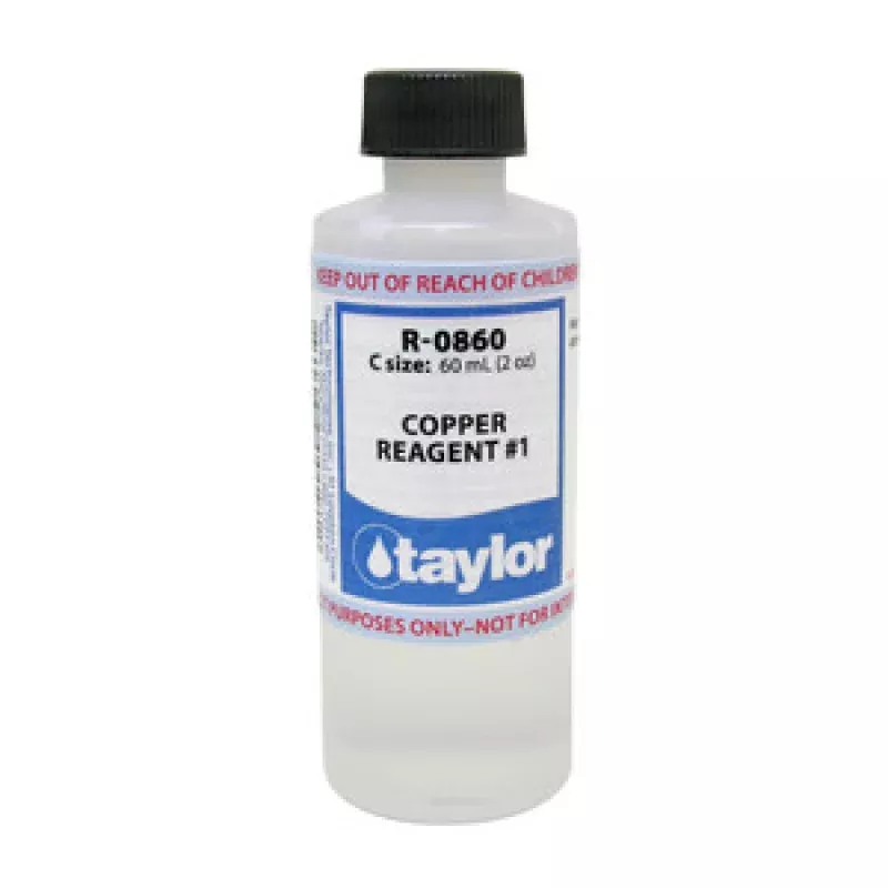 Taylor Copper #1 Reagent – 2 Oz (60 mL) Bottle
