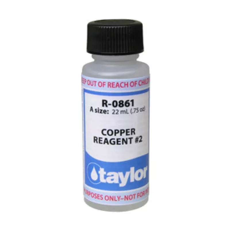Taylor Copper #2 Reagent– 3/4 Oz Bottle