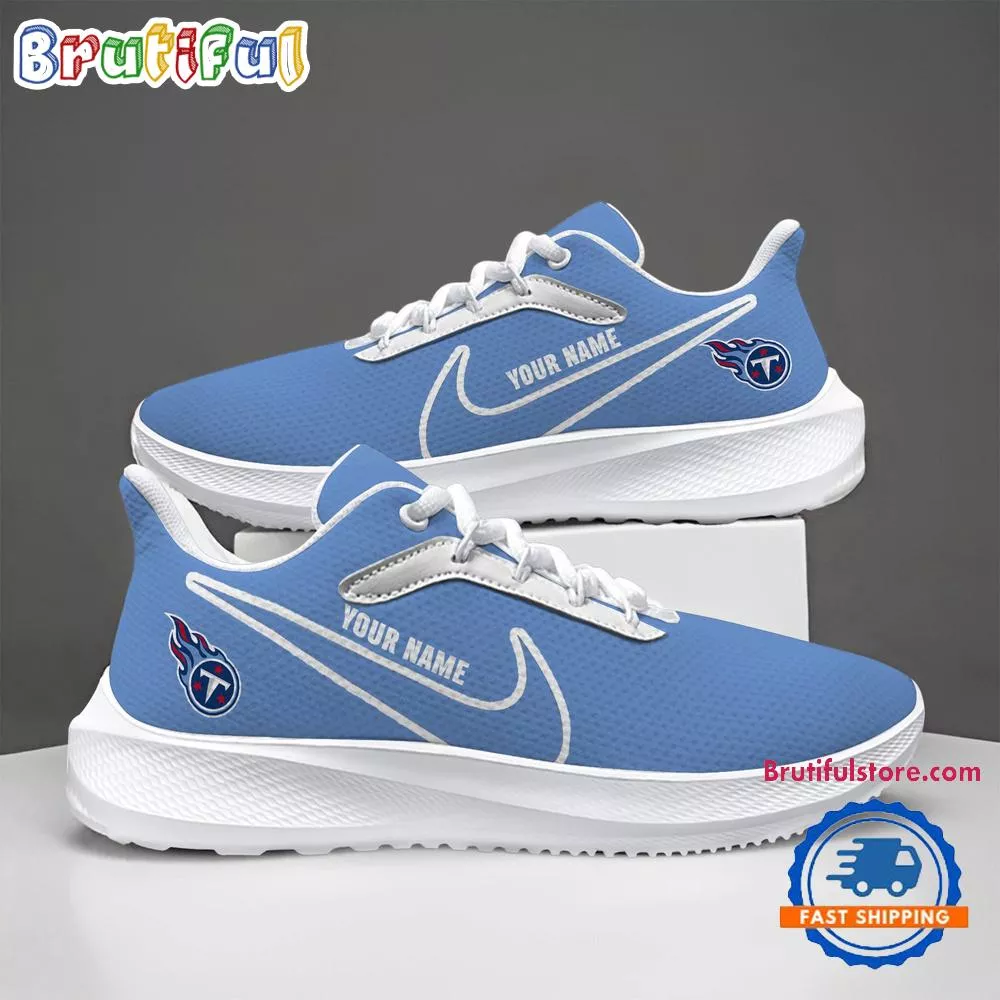 Tennessee Titans Custom Lightweight Running Shoes Sneaker