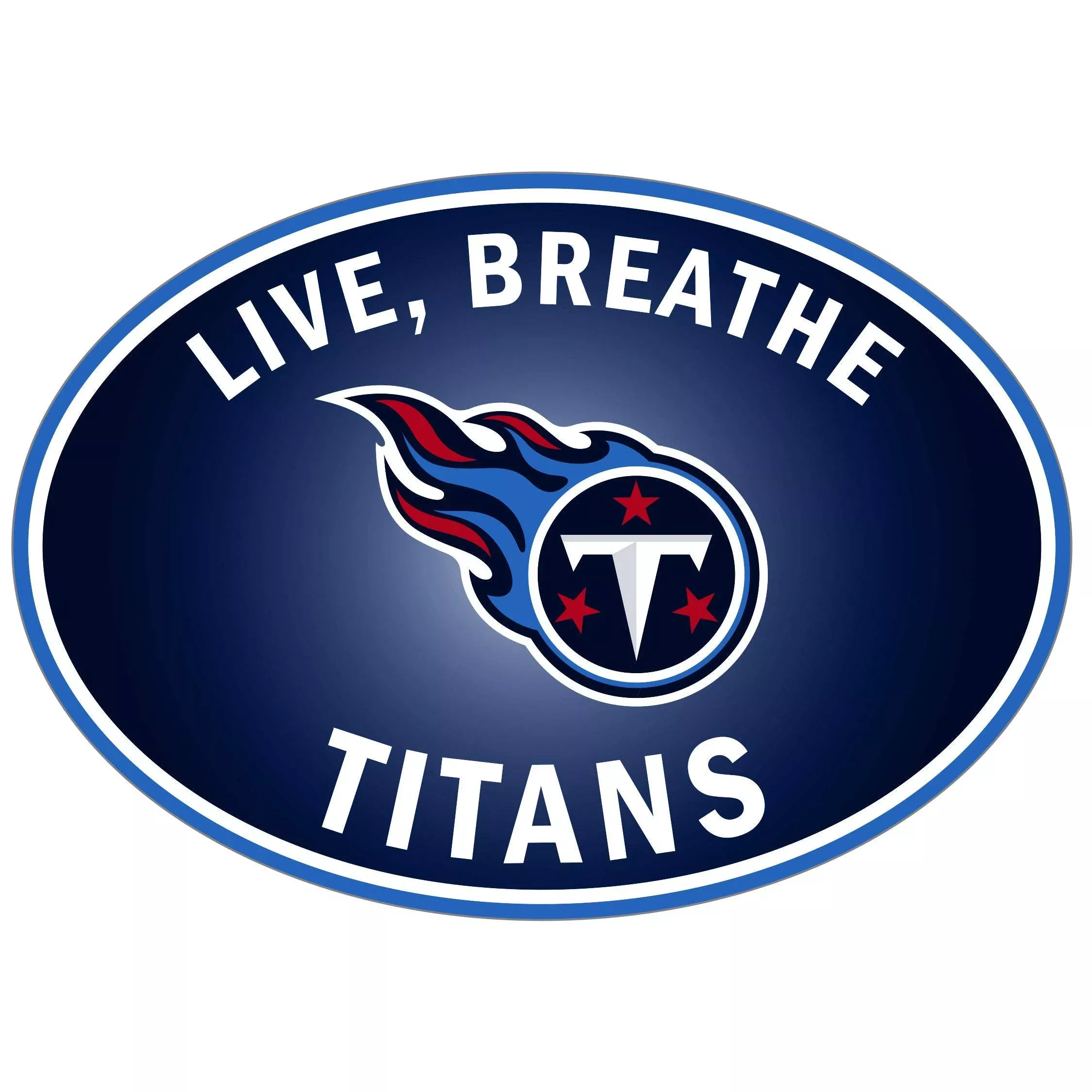 Tennessee Titans Live-Breath Auto Decal