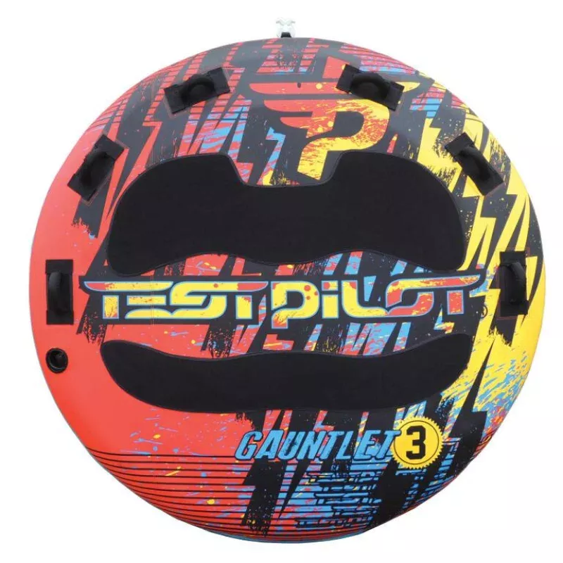 TestPilot Gauntlet 3 Inflatable Towable Tube