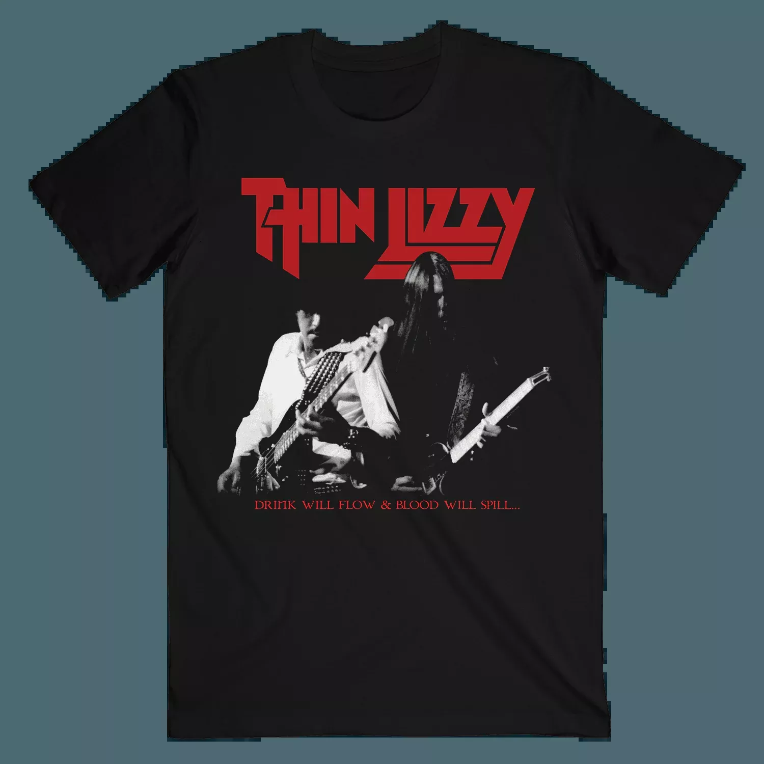 Thin Lizzy The Drink Will Flow T-Shirt