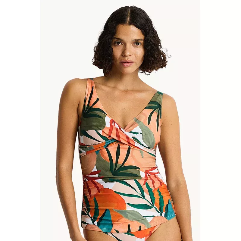 Tropaluxe Cross Front Tankini Separate