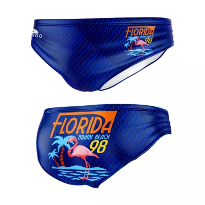 Turbo Men’s Florida Water Polo Brief Swimsuit