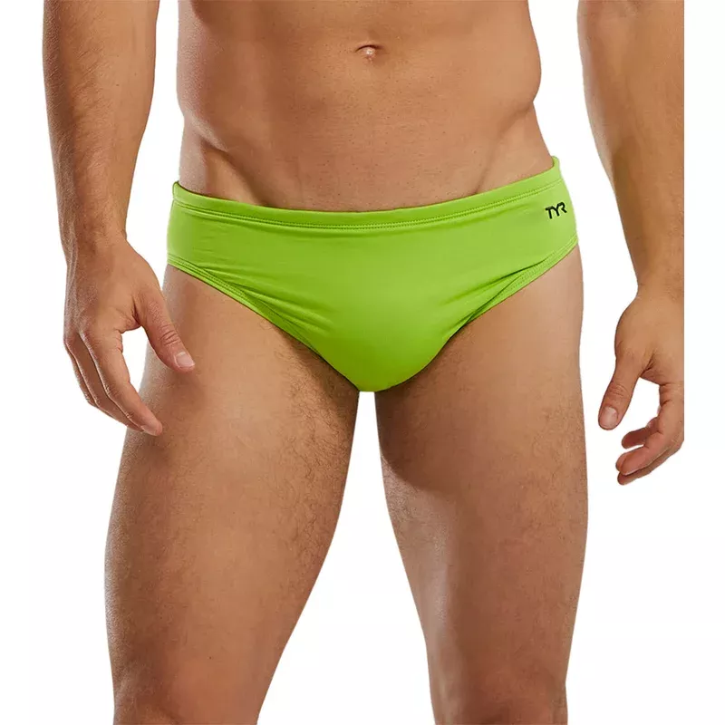 TYR Men’s Solid Brief Swimsuit