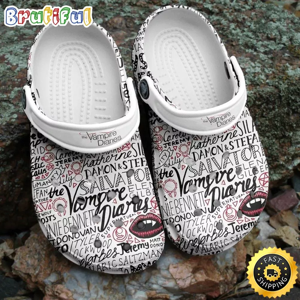 Vampire Diaries Clogs Shoes Comfortable For Men Women