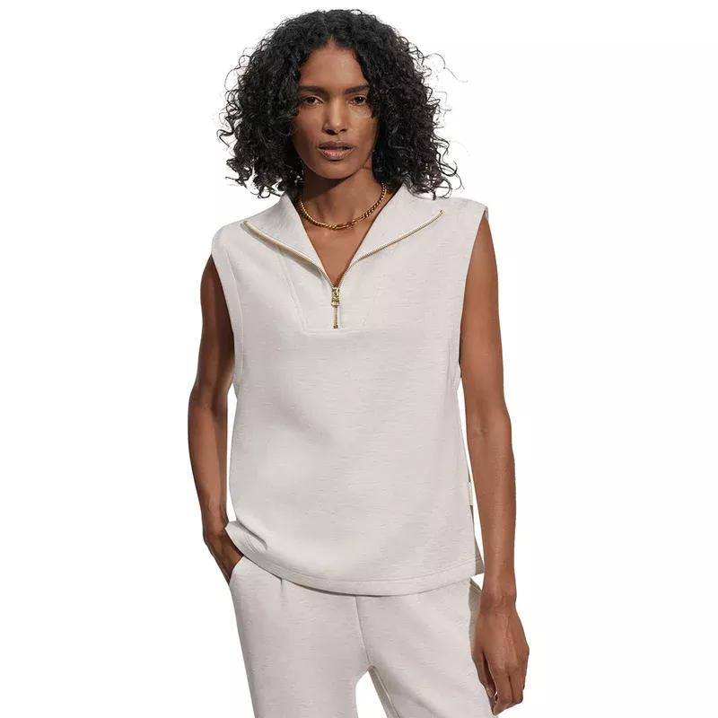 Varley Magnolia Half Zip Tank