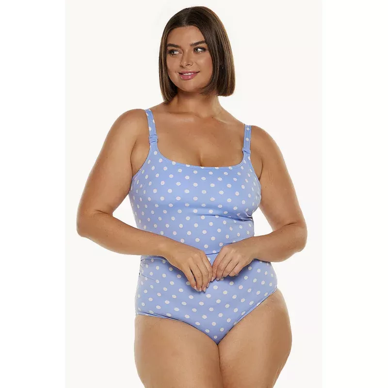 Vintage Dots Tank One Piece