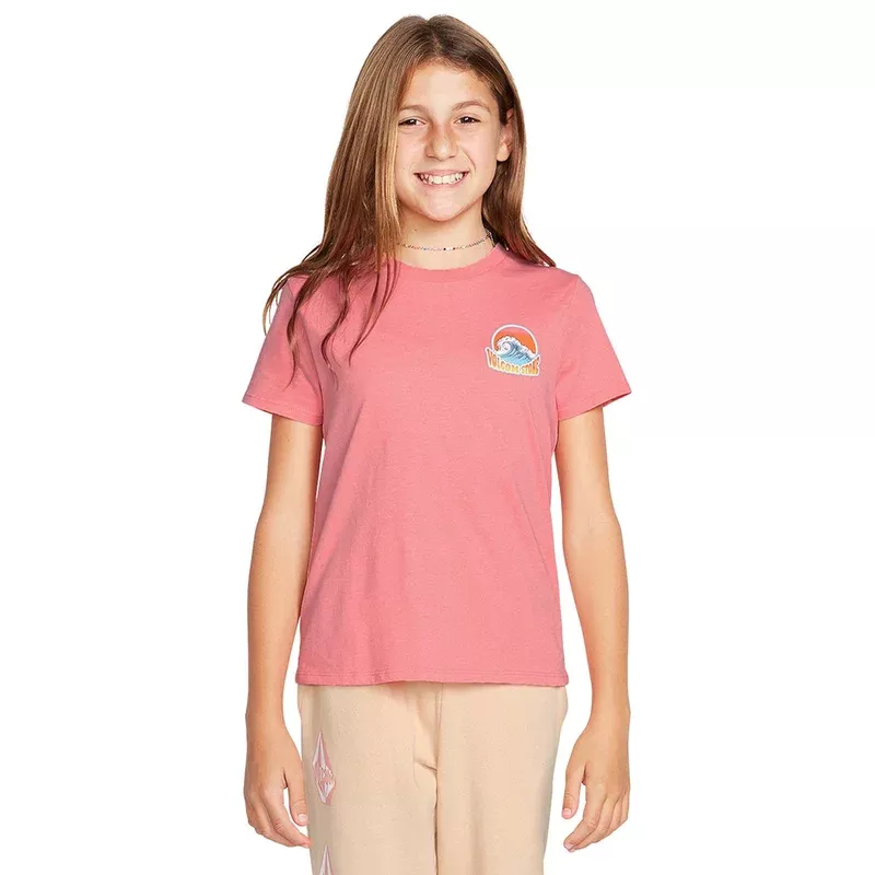 Volcom Girls’ Last Party Short Sleeve Tee (Big Kid)