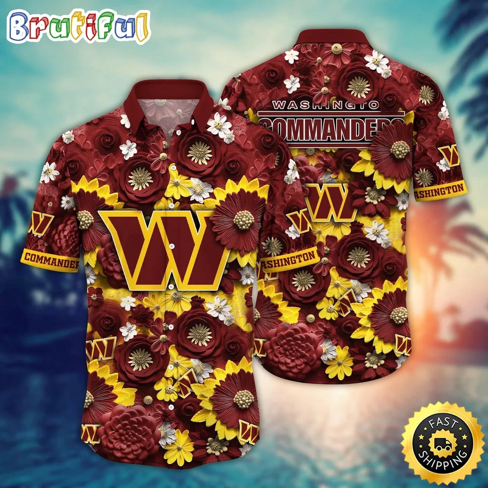 Washington Commanders Hawaii Shirt Stand Out From The Crowd