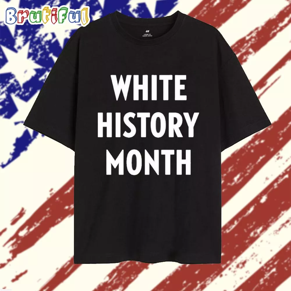 White History Month T Shirt
