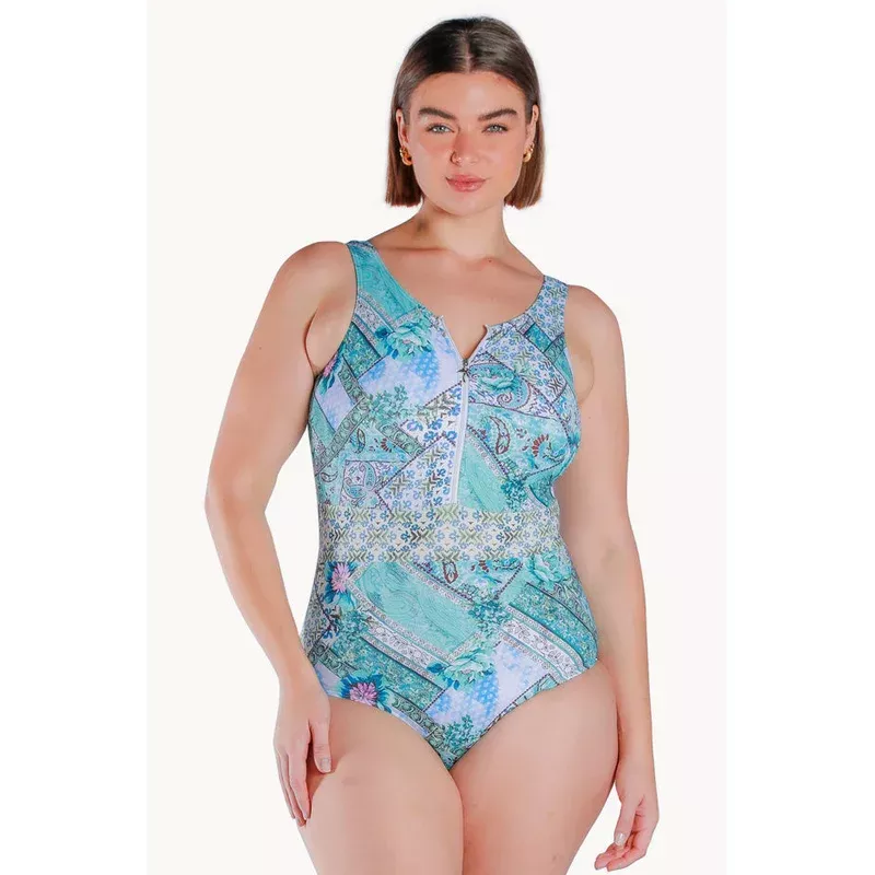 Whitehaven Zip Front One Piece