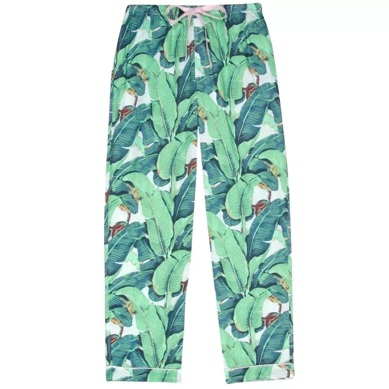 WOMENS BANANA LEAF PJ PANTS