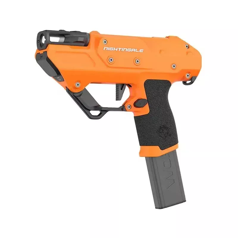 Worker Nightingale Flywheel Foam Dart Blaster Semi Automatic