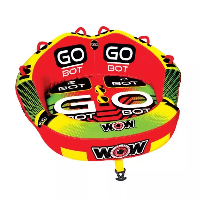 WOW Go Bot 2P Inflatable Towable Tube