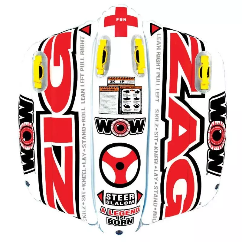 WOW Zig Zag Inflatable Towable Tube – 2P
