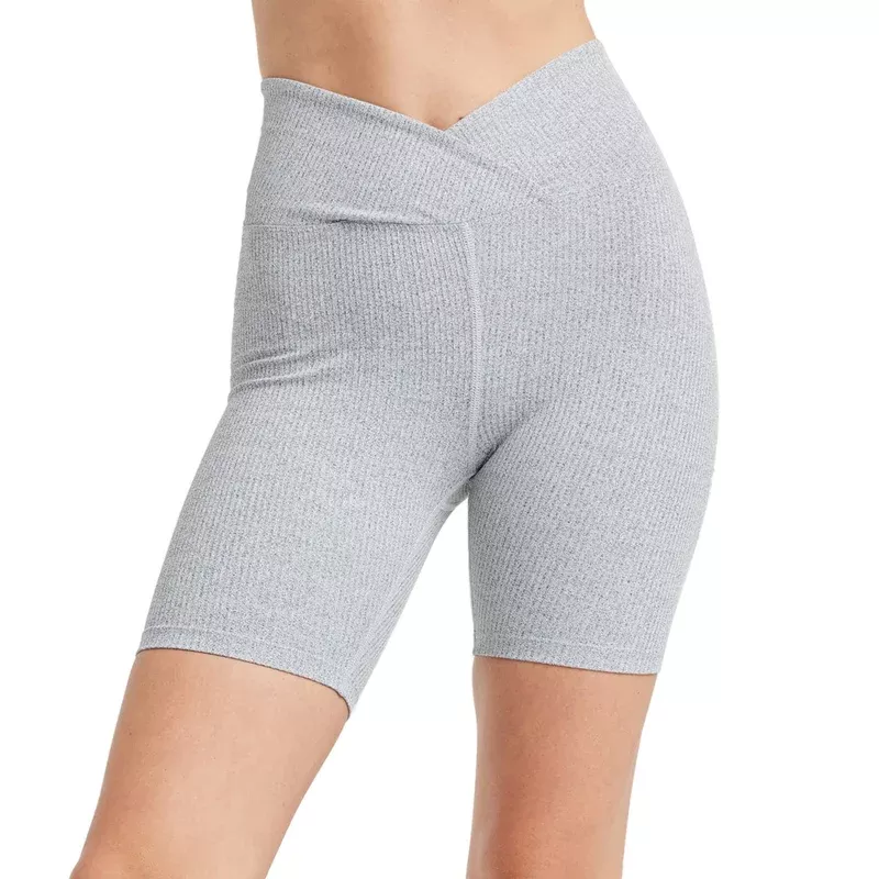 Year of Ours Ribbed V-Waist Biker Short