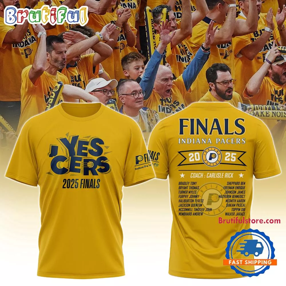YES CERS Indiana Pacers Final 2025 TShirt